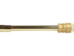 Bestlivings Klemmstange mit Schraubtechnik Glänzend Gold 80 bis 120 cm