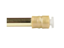 Bestlivings Klemmstange mit Schraubtechnik Glänzend Gold 40 bis 60 cm