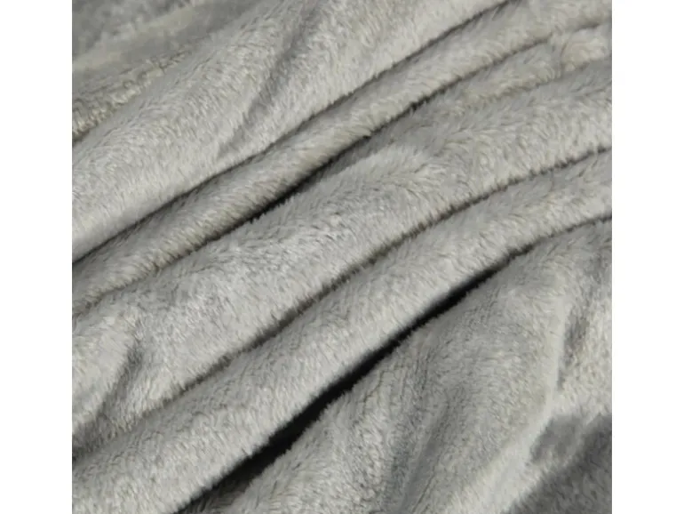 Bestlivings Kuscheldecke Celina Grau 70 x 100 cm
