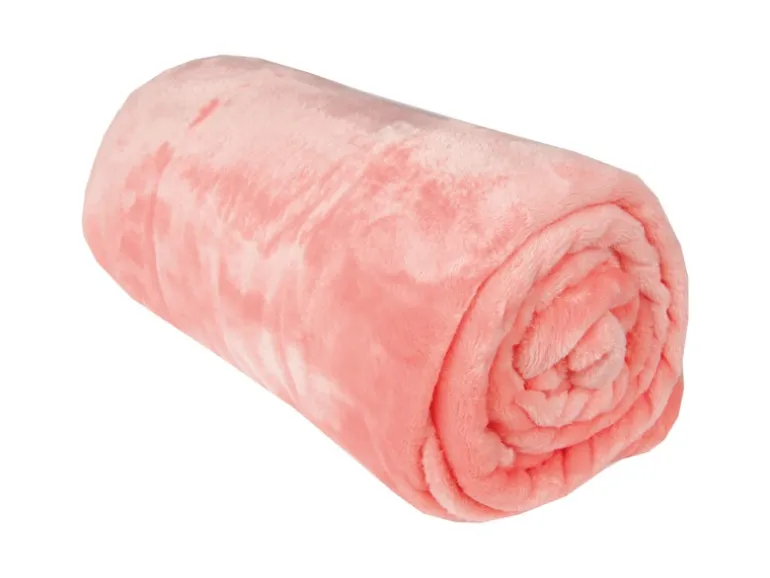 Bestlivings Kuscheldecke Celina 2er Pack Lachs 130 x 170 cm