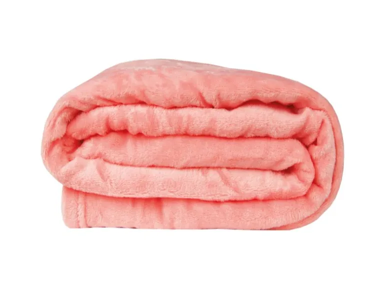 Bestlivings Kuscheldecke Celina 2er Pack Lachs 130 x 170 cm