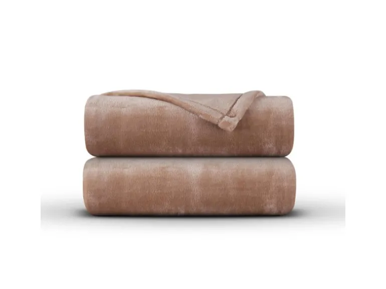 Bestlivings Kuscheldecke Mirabella Cashmere Touch 220 x 240 cm Nougat