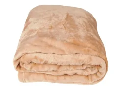 Bestlivings Kuscheldecke Celina 2er Pack Nougat 210 x 280 cm