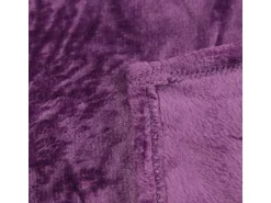 Bestlivings Kuscheldecke Celina Violett 70 x 100 cm
