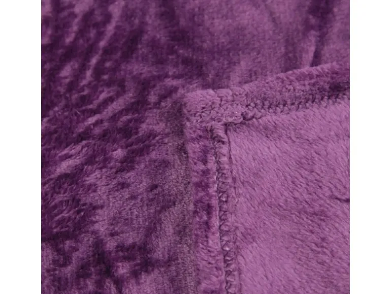 Bestlivings Kuscheldecke Celina Violett 70 x 100 cm