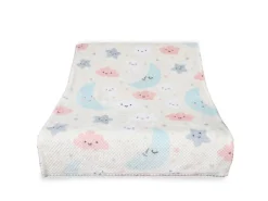 Bestlivings Kuscheldecke Cashmere Dots Kids Sonne Mond Sterne