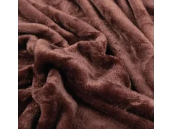 Bestlivings Kuscheldecke Celina Braun 180 x 220 cm
