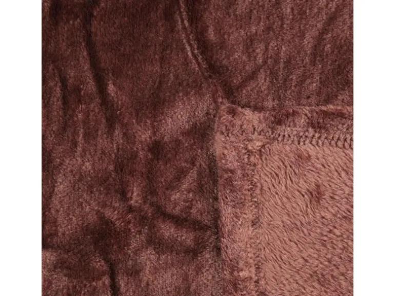 Bestlivings Kuscheldecke Celina Braun 180 x 220 cm