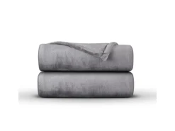 Bestlivings Kuscheldecke Mirabella Cashmere Touch 220 x 240 cm Hellgrau