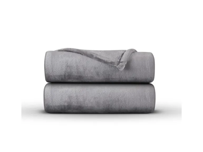 Bestlivings Kuscheldecke Mirabella Cashmere Touch 220 x 240 cm Hellgrau