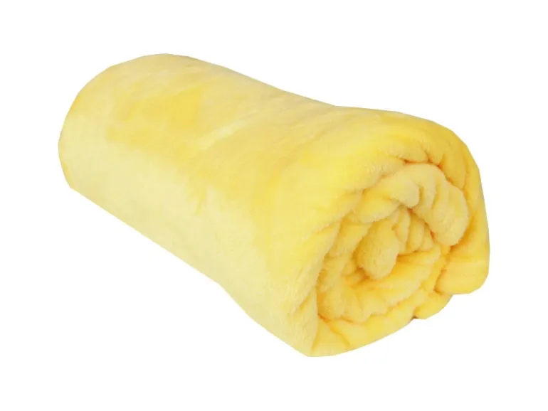Bestlivings Kuscheldecke Celina Gelb 180 x 220 cm