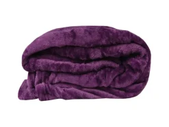 Bestlivings Kuscheldecke Celina 2er Pack Violett 220 x 240 cm