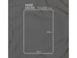 Bestlivings Kuscheldecke Cashmere Touch 150 x 200 cm Offwhite