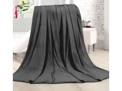 Bestlivings Kuscheldecke Cashmere Touch 150 x 200 cm Anthrazit