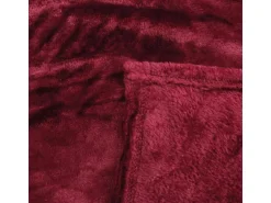 Bestlivings Kuscheldecke Celina Aubergine 60 x 80 cm