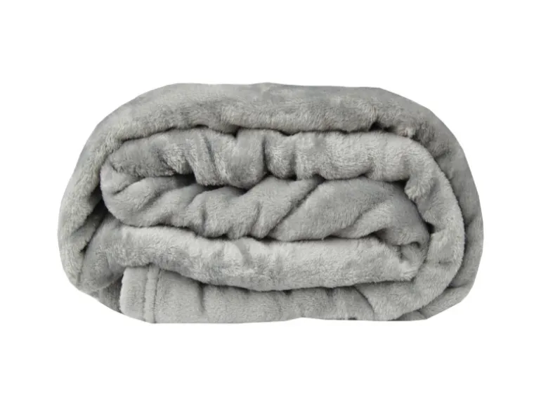 Bestlivings Kuscheldecke Celina 2er Pack Grau 220 x 240 cm