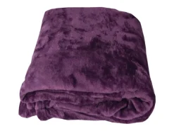 Bestlivings Kuscheldecke Celina 2er Pack Violett 80 x 120 cm
