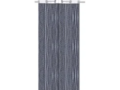 Bestlivings Metallic Fadenvorhang Trennvorhang Gardine 140 cm x 250 cm Weiß Ösen