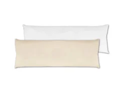 Bestlivings Seitenschläfer Kissenhülle 40 x 120 cm Inklusive Füllkissen Beige
