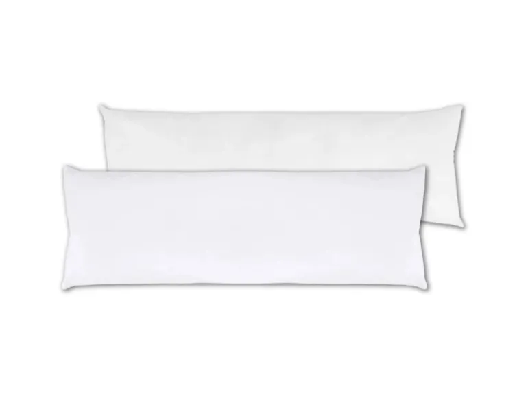 Bestlivings Seitenschläfer Kissenhülle 40 x 120 cm Inklusive Füllkissen Weiß