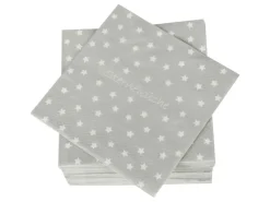 Bestlivings Servietten 33 x 33 cm Sterneküche 3 Lagig 120er Pack