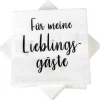 Bestlivings Servietten 33 x 33 cm 3 Lagig 20er Pack Lieblingsgäste
