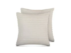 Bestlivings Sofakissen Cord Optik Creme 40 x 40 cm 2er Pack