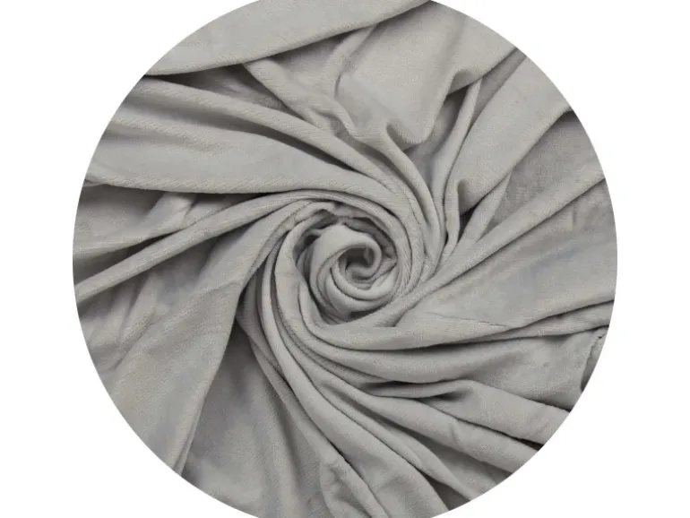 Bestlivings Spannbettlaken Cashmere Touch - 200 x 200 cm Silber