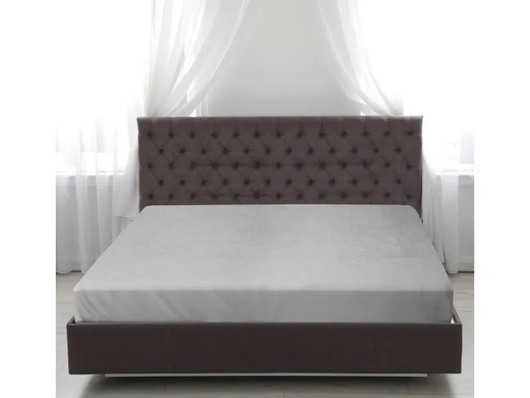 Bestlivings Spannbettlaken Cashmere Touch - 200 x 200 cm Silber