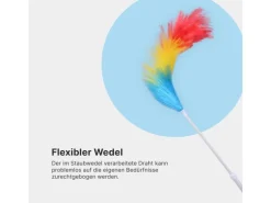 Bestlivings Staubwedel Teleskop Ausziehbar Bis 97cm 4er Pack