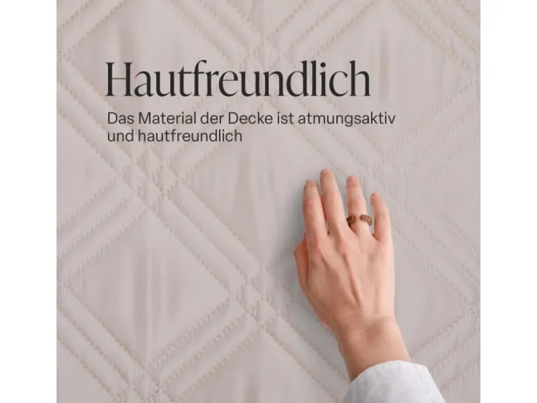 Bestlivings Tagesdecke Beige