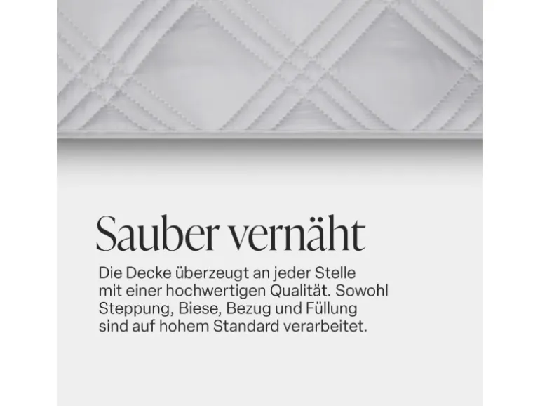 Bestlivings Tagesdecke Uni 220 x 240 cm Hellgrau