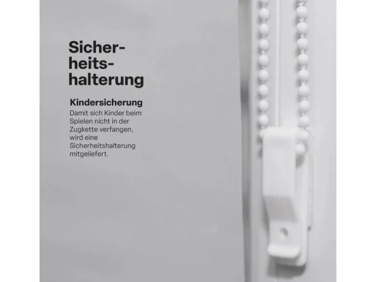 Bestlivings Thermorollo Verdunkelungsrollo mit Klemmträger 80 x 150 cm Weiß
