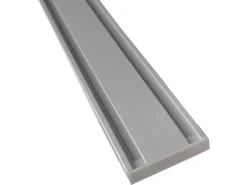 Bestlivings Vorhangschiene Aluminium Silber 2 Lauf 90 cm