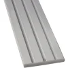 Bestlivings Vorhangschiene 450 cm Aluminium Silber 3 Lauf / 3 x 120 cm & 90 cm