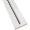 Bestlivings Vorhangschiene Aluminium 90 cm Weiß 1 Lauf