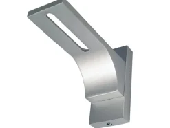 Bestlivings Wandträger für Aluminium Vorhangschiene Silber 1 bis 2 Lauf