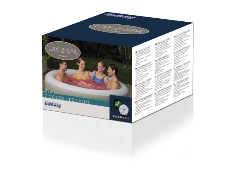 Bestway Lay-Z-Spa LED-Licht für Whirlpools Xtras 1,8 W 7-farbig