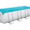 Bestway Stahlrahmenpool Power Steel 122 cm x 274 cm x 549 cm Rechteckig
