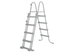 Bestway Stahlrahmen-Pool Set Steel Pro Max Frame Ø 427 x 122 cm Rund Grau