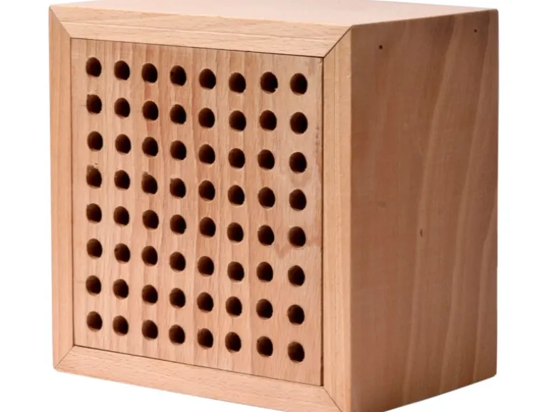 Bienenhaus Block Massiv 14 x 14 x 10 cm FSC®
