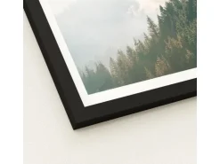 Bild mit Rahmen Anonymus Gloomy Landscape II 32,5 cm x 32,5 cm