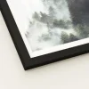 Bild mit Rahmen Anonymus Foggy Trees 32,5 cm x 32,5 cm