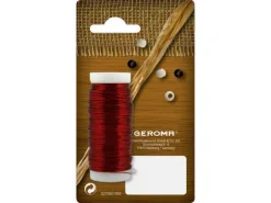 Binde-Draht 0,35 mm Rot 50 g