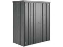 Biohort Geräteschrank Gr. 150 Dunkelgrau-Metallic B x T: 155 cm x 83 cm