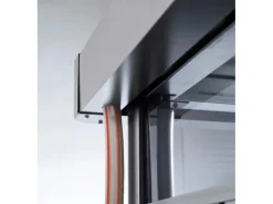 Biohort Metall-Gerätehaus HighLine Quarzgrau-Metallic 3,5 m² Doppeltür