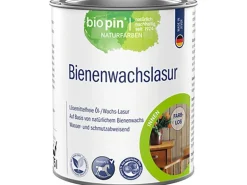 Biopin Bienenwachslasur Transparent 750 ml