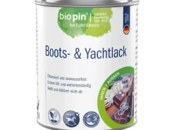 Biopin Boots- und Yachtlack Farblos Matt 0,75 l