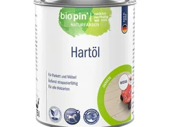 Biopin Hartöl Weiß seidenglänzend 750 ml