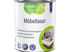 biopin Möbellasur kalkweiß 0,375 l